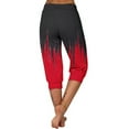 thumbnail image 5 of Generic Women's Yoga Capri Pants Loose High Waisted Sweatpants Lounge Pants Running Gym Short Pants with Pockets, 5 of 6