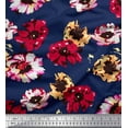 thumbnail image 1 of Soimoi Poly Georgette Fabric Flower Artistic Fabric Prints by Yard 52 Inch Wide, 1 of 3