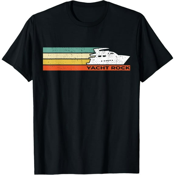 Distressed Retro Yacht Rock T-Shirt