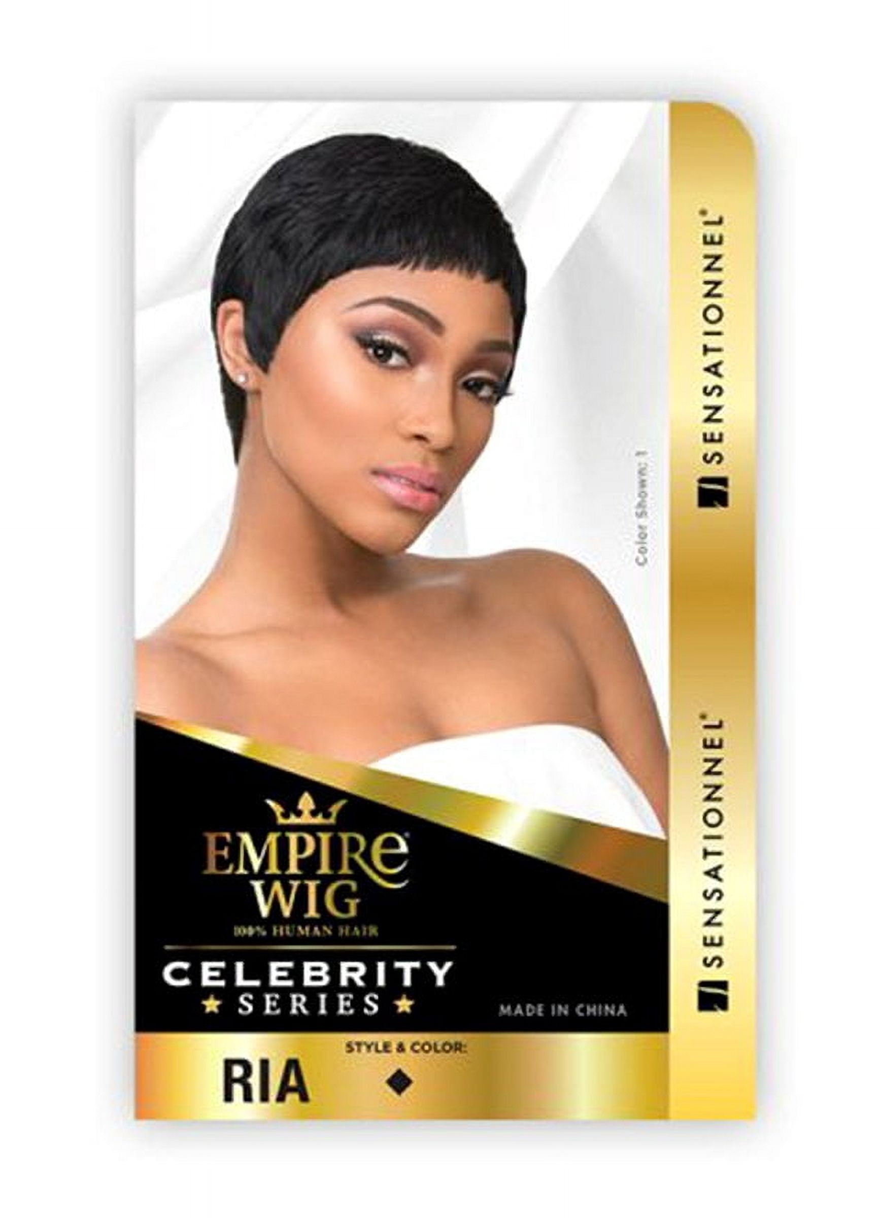 Sensationnel Ria Human Hair Celebrity Series Empire Wig Human Hair Wigs