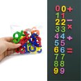 thumbnail image 1 of 24-76pcs EVA Foam Magnetic Alphabet Letters Learning Spelling Counting Set Refrigerator Stickers Educational Toys For Toddlers 24pcs Number, 1 of 6