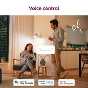 Philips Wi-Fi Connected LED 60-Watt ST19 Filament Tubular Light Bulb, Clear Tunable White, Non-Dimmable, E26 Base (1-Pack)