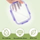 thumbnail image 5 of HOMBERKING Juego de 8 contenedores de vidrio para alimentos, sin BPA, 5 of 7