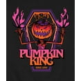 thumbnail image 3 of Nightmare Before Christmas - Jack Skellington Pumpkin King 1993 - Men's Crew Fleece Sweatshirt, 3 of 5