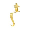 thumbnail image 2 of Christmas Stocking Holder, Mantel Hook Golden Color Snowflake Tree Holiday Decoration Xmas Gift Bag Sock, 2 of 5