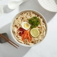 thumbnail image 7 of INFUSE 2 Piece Set of Large 58 oz. Stoneware Ramen Noodle Bowls Pho Soup Dinner, Cream Stars, 7 of 7