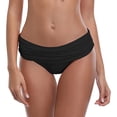 thumbnail image 2 of MSJUHEG High Cut Bikini Bottoms,Ruched Scrunch Swim Bottom,Seamless Bikini Bottom,Tankini Briefs,Vintage Swim Bottom,Full Coverage Bikini Bottom,Swimsuit Bottoms for Women Black L, 2 of 5