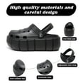 thumbnail image 2 of Gardener Platform Clogs Fashion Beach Sandals Slippers for Women Comfortable Slip On Garden Shoes, 2 of 7