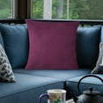 thumbnail image 4 of Suede Decorative Throw Pillow Covers 20x20 Inches - Pillow Shams & Cushion Covers for Sofa, Bed, Chair Home Decor, Soft Pillowcase for Living Room & Bedroom, 4 of 5