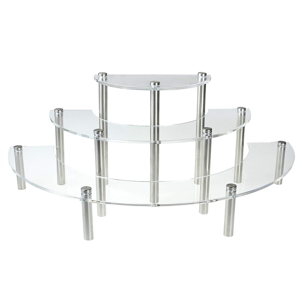 Details about   Acrylic Bracelet Necklace Pendant Jewelry Display Stand Show Rack Shelf Holder 