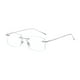 thumbnail image 2 of Gafas Sin Marco Ultraligeras Sin Montura Elegantes Para Hombres Y Mujeres, Gafas Versátiles De Plata, 2 of 8
