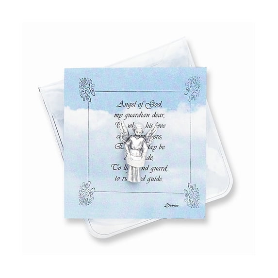 FB Jewels Guardian Angel Devotional Pocket Medal