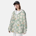 thumbnail image 5 of Haiem Daisies Flowers UPF 50+ Fishing Shirts for Men Long Sleeve UV Sun Protection Hoodie Non-Mask Outdoor Hiking Shirts, 5 of 9