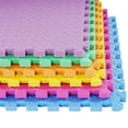 thumbnail image 6 of BalanceFrom Fitness 24 sq. ft. Interlocking EVA Foam Exercise Mat Tiles, 6 of 7
