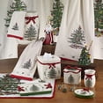 thumbnail image 3 of Spode - Serviettes de Cuisine en Coton Douces et Absorbantes Ensemble de 2 Collection Arbre de Noël, 3 of 4