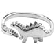 thumbnail image 1 of Anillos para mujer, regalos para mujer, lindos anillos de apertura de dinosaurio, regalo, delicado anillo de plata minimalista., 1 of 2