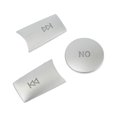 thumbnail image 5 of BAMILL 3 x Center Console Volume ON Button Cover Trim For Mercedes-Benz C GLK W204 X204, 5 of 9