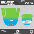 thumbnail image 4 of Kalair GFX Graphics Kit for Yamaha PW80 (1990-2008) Blitz Series, 4 of 5