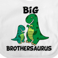 thumbnail image 4 of Inktastic Big Brothersaurus Boys Baby Bib, 4 of 4
