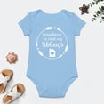 thumbnail image 4 of Going Home to Meet My Siblings - Baby Clothes - Funny Newborn Bodysuit Outfits for Boys And Girls Sky Blue-style 6months, 4 of 7