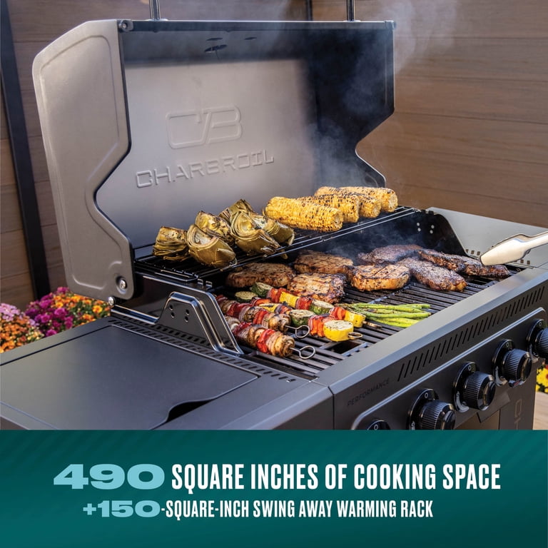 Charbroil Gas Grill, Performance Series FlavorMax 5 Burner Grill