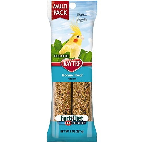 Kaytee Cockatiel Treat Stick Honey Flavor 8 ounces