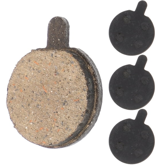 WESIEVYA Cycling Supplies Brake Pads Semimetal 4 Pairs 0.8x0.6x0.1in