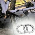 thumbnail image 2 of Unique Bargains 2pcs 31mm x 9 Ball Bearings Cages Crank Bearings Wheel Bearing Retainer for Bicycle Silver Tone, 2 of 7