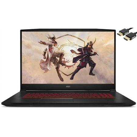 2022 Newest MSI Katana GF76 17.3" 144Hz FHD IPS Gaming Laptop, Intel 8-Core i7-12700H(up to 4.7GHz), Geforce RTX 3060 6GB, Backlit Keyboard, Ethernet, WiFi 6, HDMI, Win11 (16GB RAM | 1TB NVMe)