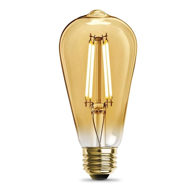 Bombilla Led Edison Vintage Transparente St19 E26 5.5W Luz C