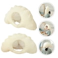 thumbnail image 4 of 1 tocado decorativo de bola de masa hervida para fiestas (beige), 4 of 5