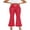 Rose Red, variant on Women Flare Pants, Shiny Sequined Stretchy Slim Fit Ladies Long Trousers for Club Bar
