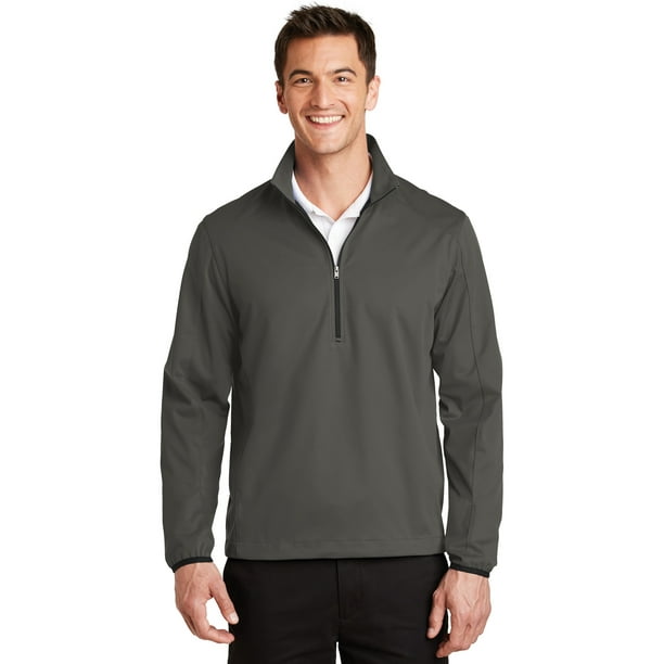 Chaqueta Soft Shell Port Authority® Active con media cremallera. J716 Autoridad Portuaria J716