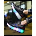 thumbnail image 2 of Patins à Roulettes à DEL USB Rechargeables avec Patins à Roulettes Lumineux Patins à Roulettes Rechargeables pour Filles Garçons - Vinsniv, 2 of 4