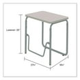 thumbnail image 4 of AlphaBetter 2.0 Height Adjustable Student Desk Pendulum Bar in Gray, 4 of 11