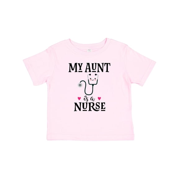 Inktastic My Aunt is a Nurse Girls Baby T-Shirt