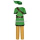 thumbnail image 4 of Disfraz de Cosplay de Link de Skyward Sword, uniforme verde, pantalones, sombrero, guantes, capa, ropa para niños, trajes de Halloween, 4 of 5