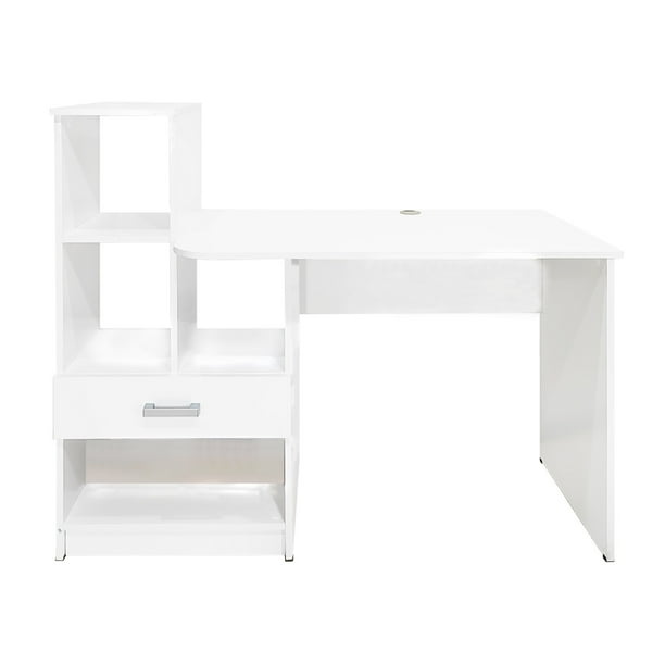 Escritorio Moderno Mundo In Terre 172 Melamina Blanco 129x45x76 cm