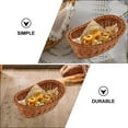 thumbnail image 3 of NUOLUX Household Chip Basket Brown Plastic 1Pack 7.5X13X19In, 3 of 8