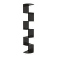 thumbnail image 3 of Estante de esquina de pared de 7 niveles para cocina, hogar, oficina y baño. Negro, 3 of 7