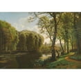 thumbnail image 3 of Eiler Rasmussen Eilersen 24x18 Black Modern Framed Museum Art Print Titled - A Summer's Day (1878), 3 of 5
