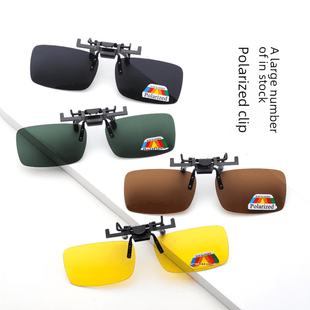 Clip polarizado gafas de sol Clip gafas de sol Clip gafas visión nocturna gafas de pesca Clip