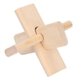 thumbnail image 3 of Wooden Brain Teaser, Teaser Wooden Puzzle Lock Toy Brain Teaser Toy Unlocking Toy  For Thinking For Playing, 3 of 8