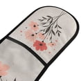 thumbnail image 4 of Yayeee Double Oven Mitt Kitchen Heat Resistant Baking 35" x7" Quilted Glove, Pink Flower, 4 of 6