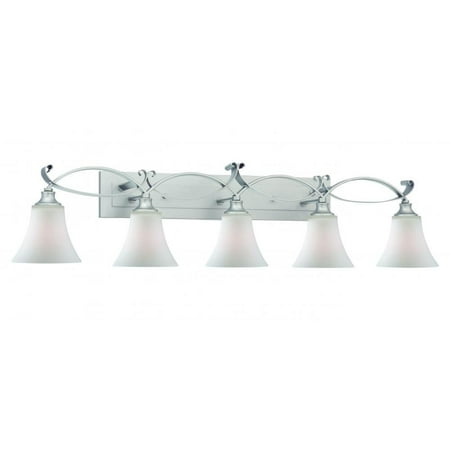 Thomas Lighting M1575117 Magnolia 5 Light Bath Fixture Matte Nickel Thomas Lighting M1575117 Magnolia 5 Light Bath Fixture Matte Nickel