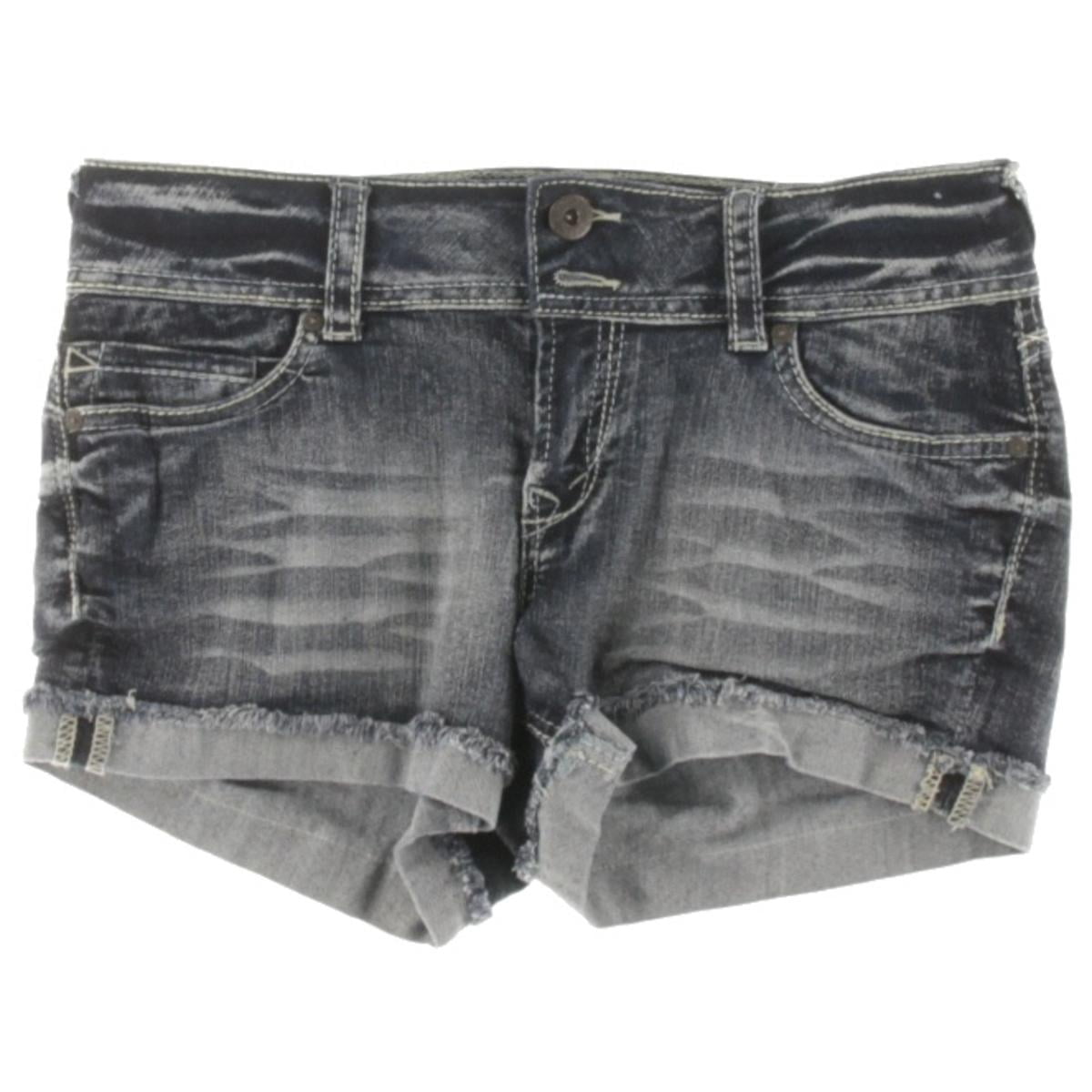 WallFlower Jeans WallFlower Jeans Womens Juniors Cuffed Baked Creases