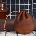 thumbnail image 4 of Monedero multiusos Zulema Monedero con cordón PU suave Marrón cro, 4 of 8