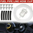 thumbnail image 4 of Fuel Tank Kit with Diesel Filter, 5M White Fuel Line, 5 Black Connection Hoses, 10 Clips, 1 Filter, 4 of 8