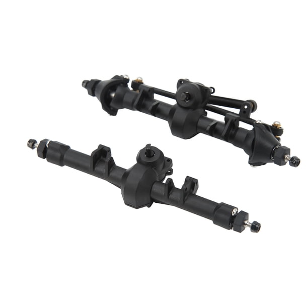 Eje Trasero Delantero RC, Exquisito Rendimiento ESTA DE RENDIMIENTO NEGRO RESTENTE RESTENTE RC KIT DE PLÁSTICO DEL EJE DEL TRASERO DELANTERO DELANTERO PARA AUTOMÓVIL