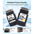 thumbnail image 4 of Cartuchos de tinta OFCINK PG-275XL CL-276XL para Canon PIXMA, 4 of 7